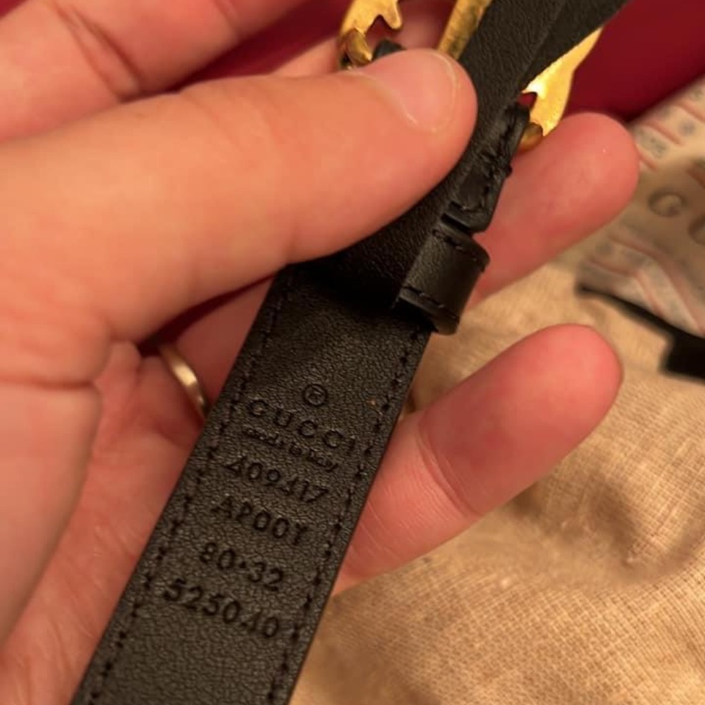 Brand new woman’s gucci belt